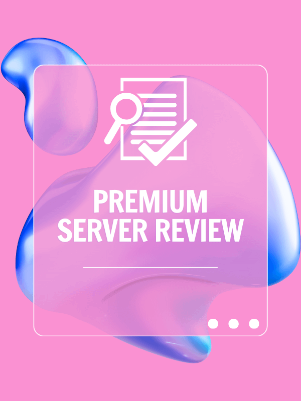 Premium Server Review product image (1)