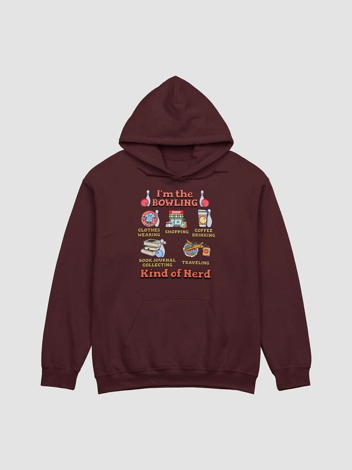 Im The Bowling Kind Of Nerd Classic Hoodie product image (9)
