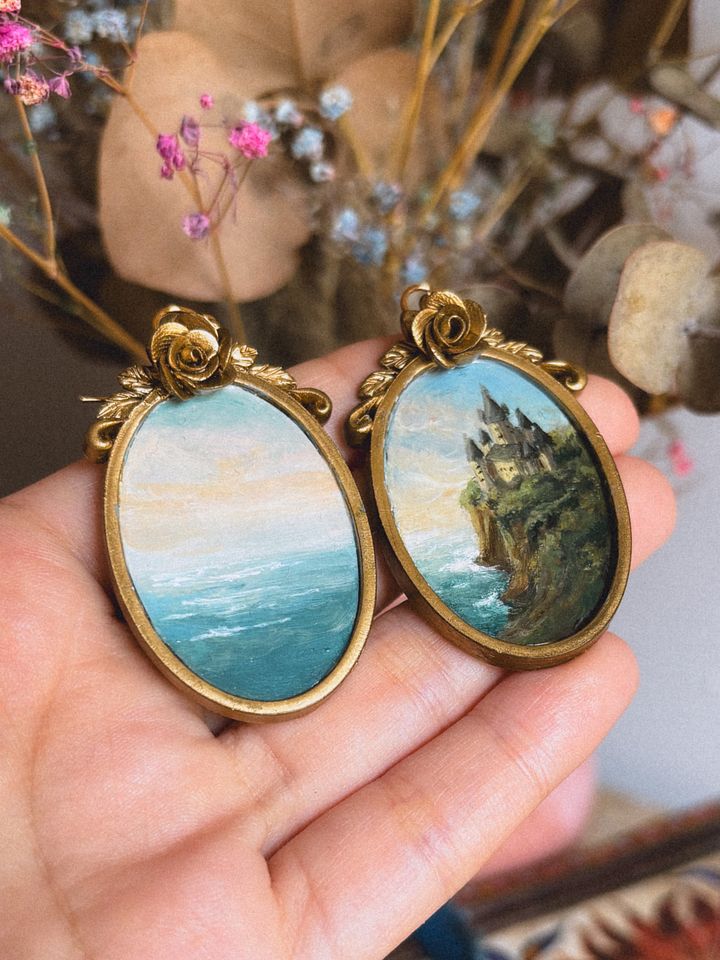 Castle by the Sea Earrings product image (2)