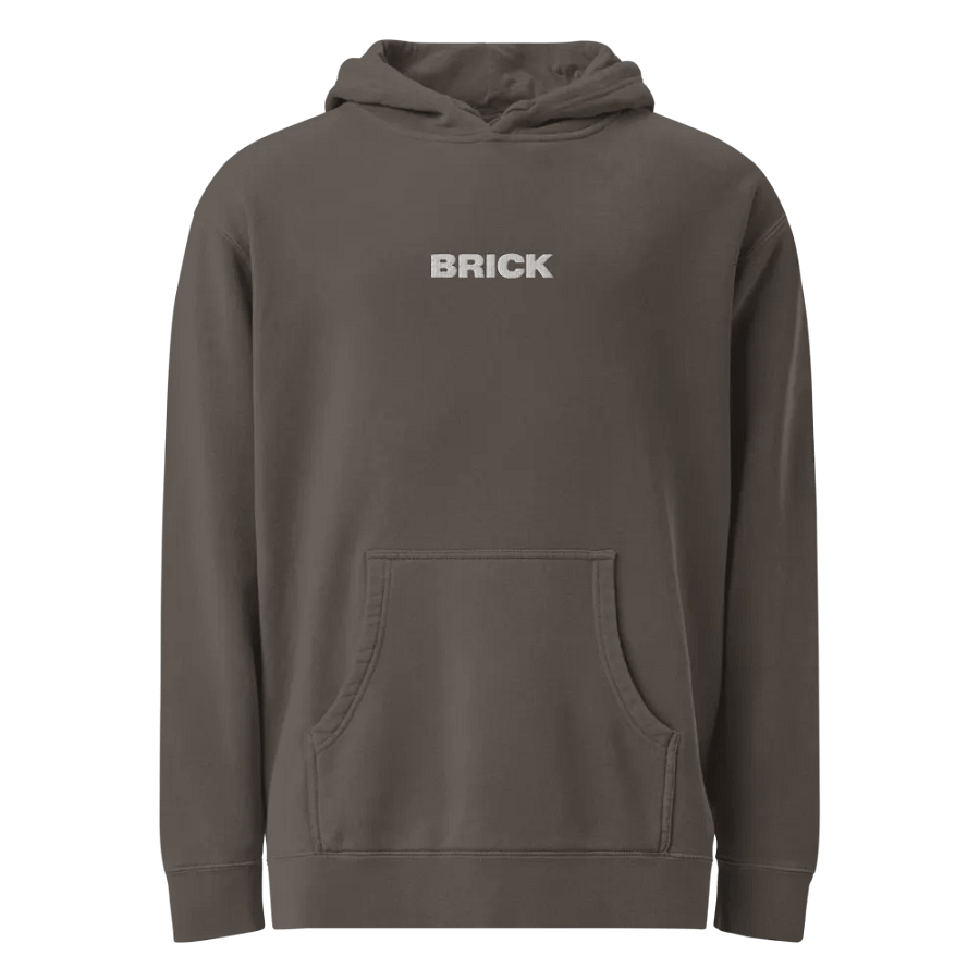 BRICK Embroidered Hoodie product image (1)