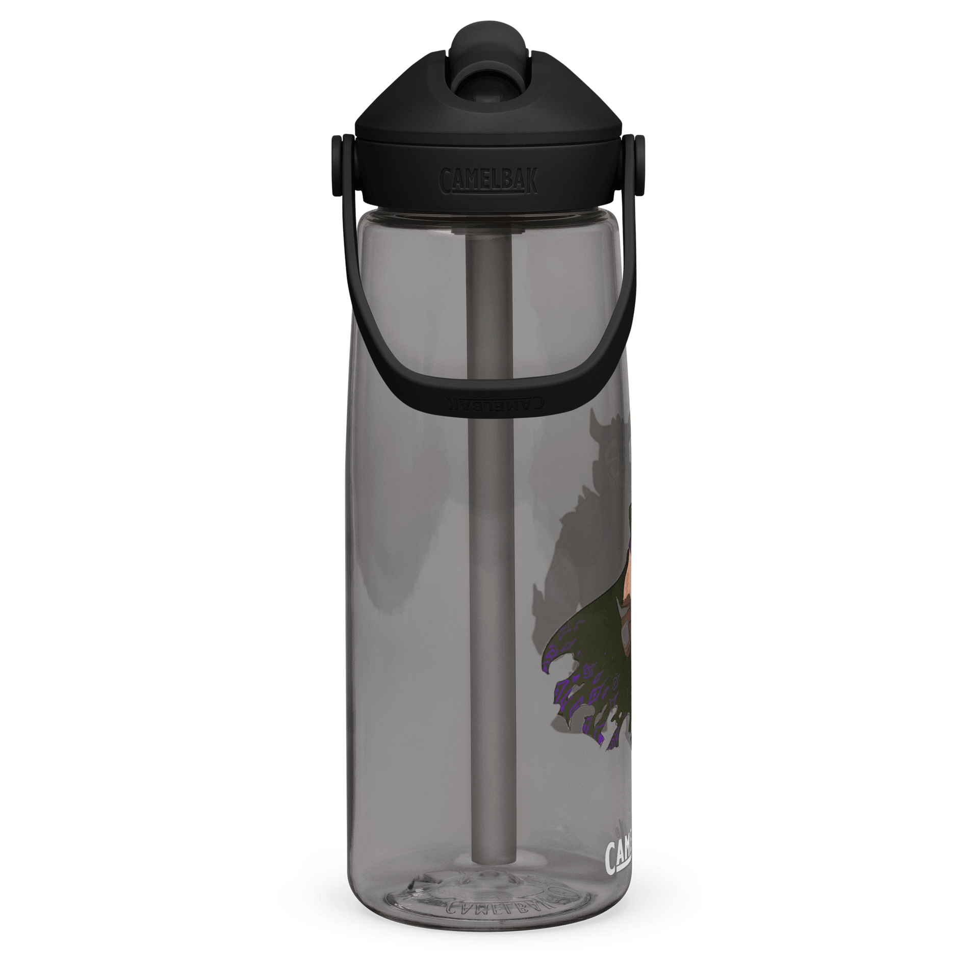 Zman the Dwarf Water Bottle w/ Straw product image (4)
