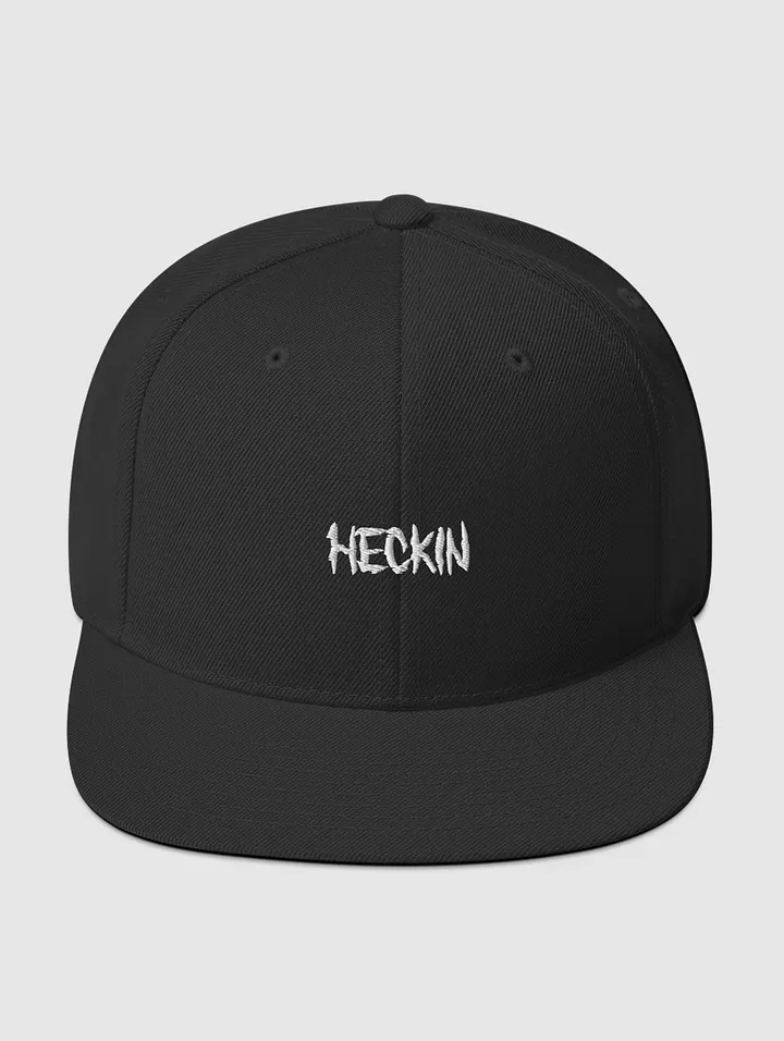 Snapback Hat (White Heckin) product image (2)