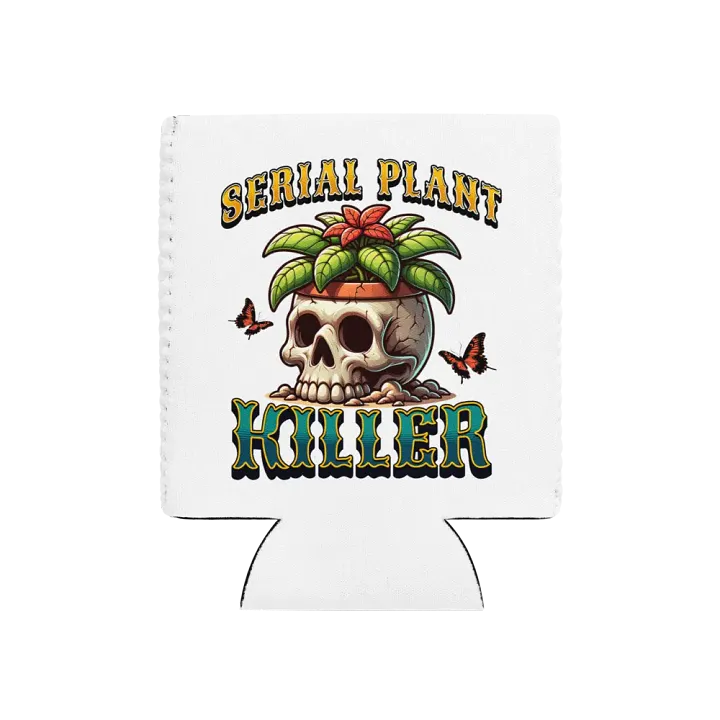 Serial Plant Killer Skull Succulent Can Cooler product image (1)