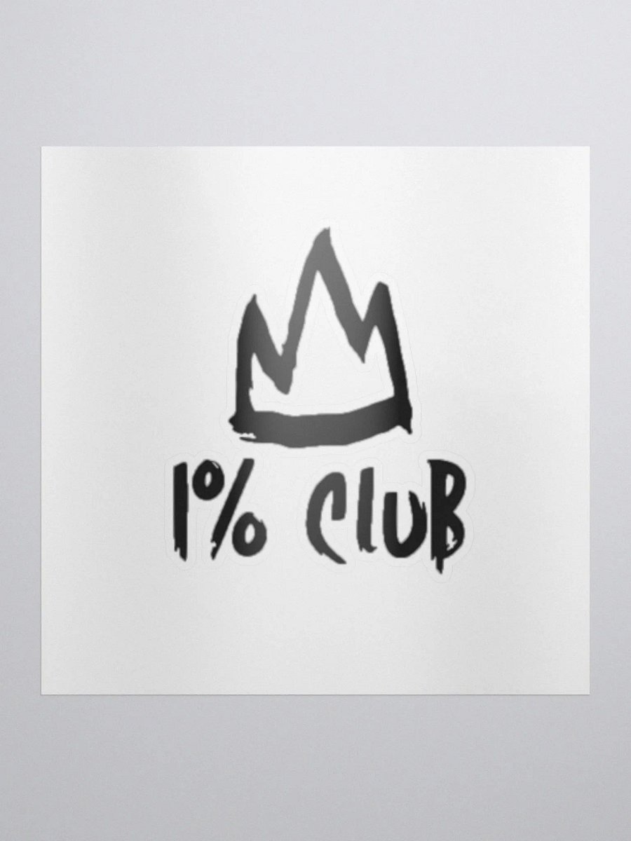 1% Club Sticker product image (1)