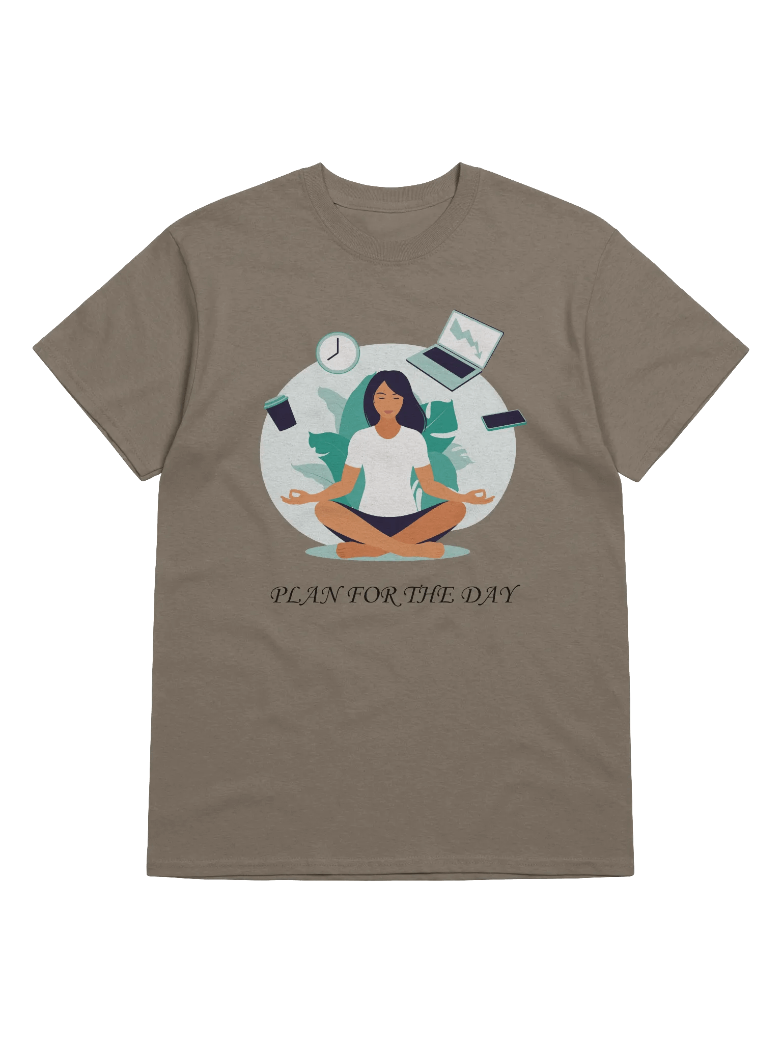 Zen Workday T-Shirt - Balance Your Daily Routine product image (1)
