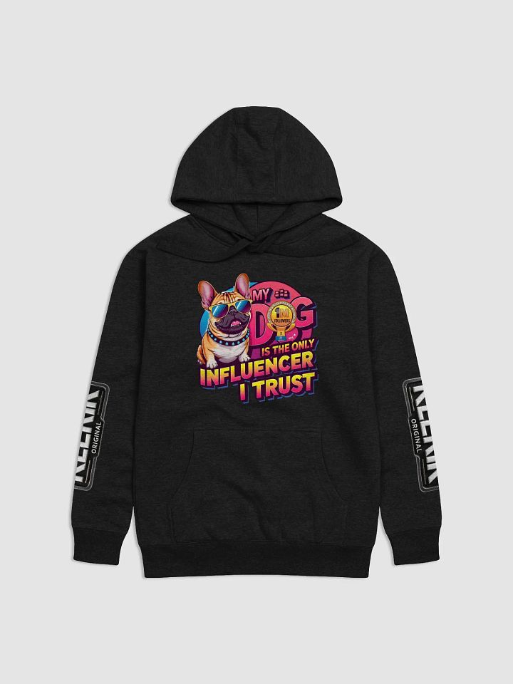 KLERIK Original Emblem Unisex Hoodie - My dog is the only influencer i trust product image (12)