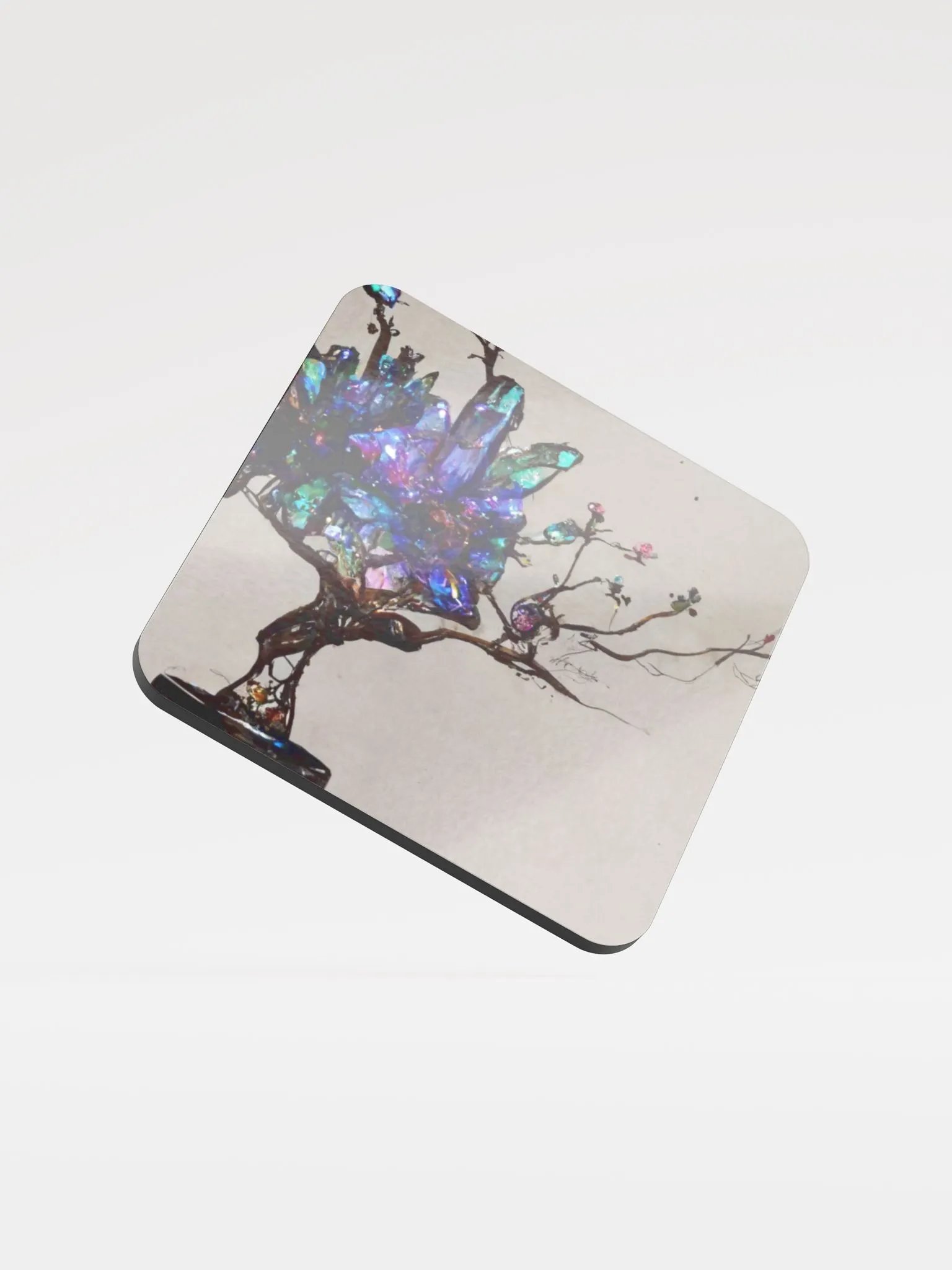 Iridescent Crystal Tree Coaster Set product image (1)