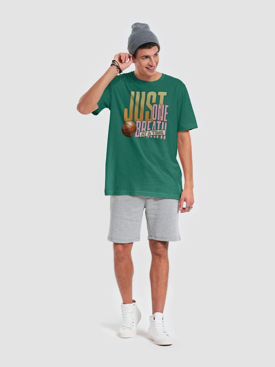 Just One Breath At A Time Basketball Motivational T-Shirt product image (28)