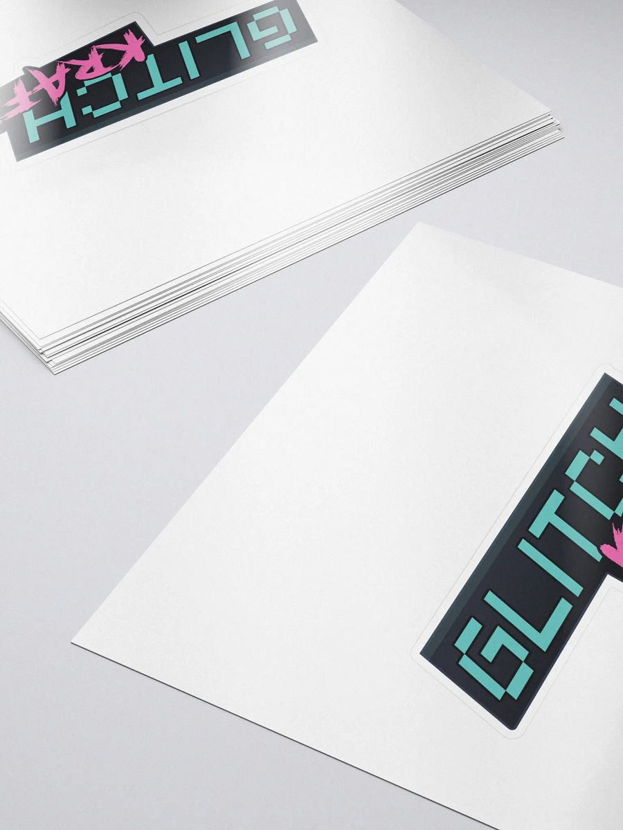 GlitchKraft Logo Sticker product image (5)