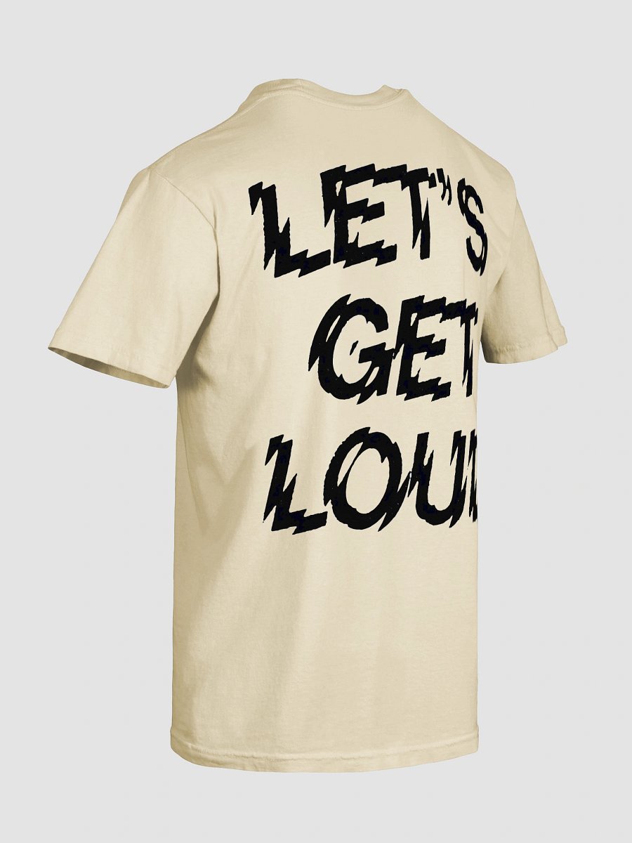 Let's Get Loud Tee (Vintage Cream) product image (8)