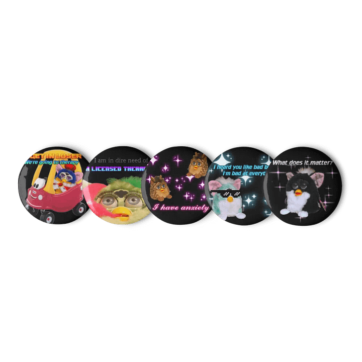 Furby Therapy Pins product image (2)