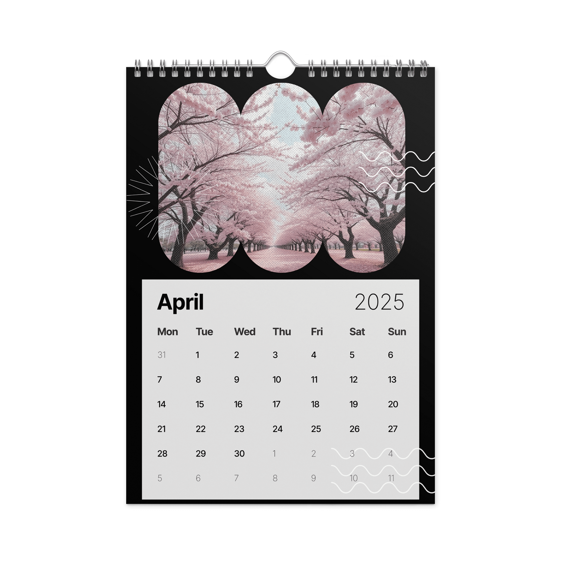 SEASONAL NATURE WALL CALENDAR 2026 product image (1)