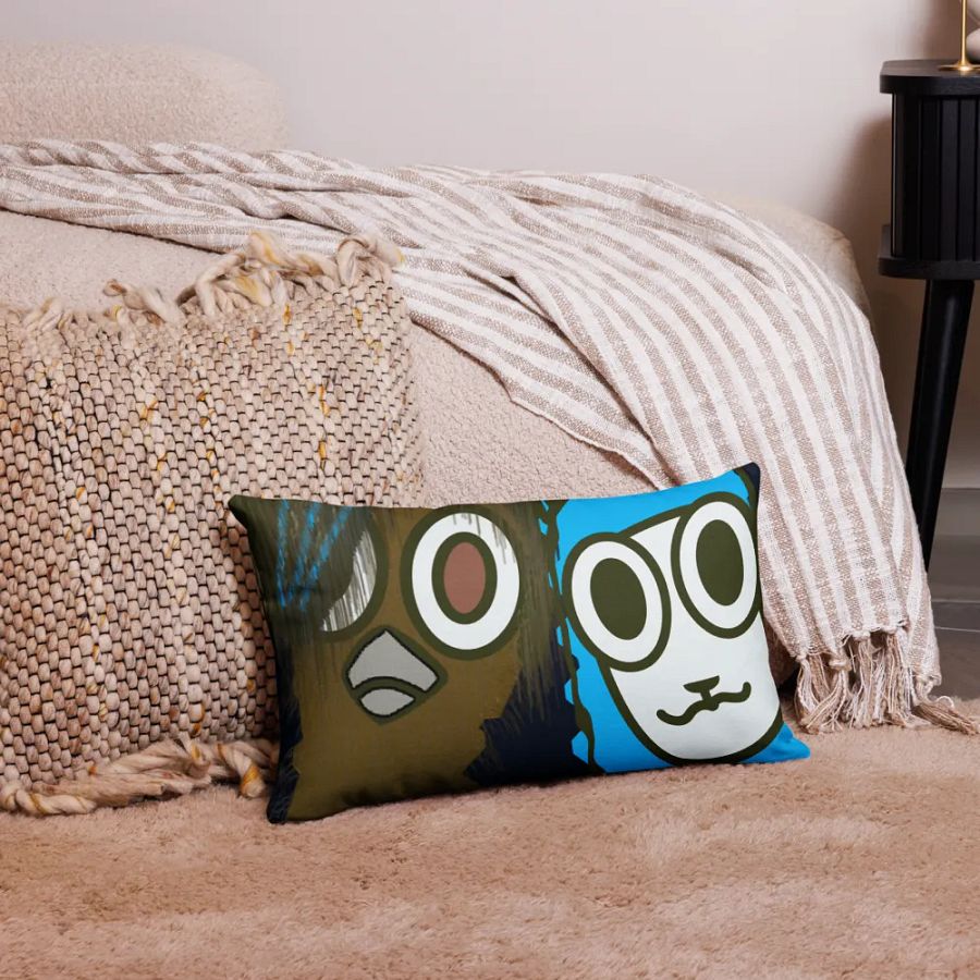 Dillama and Milo Emu Premium Pillow Case product image (12)