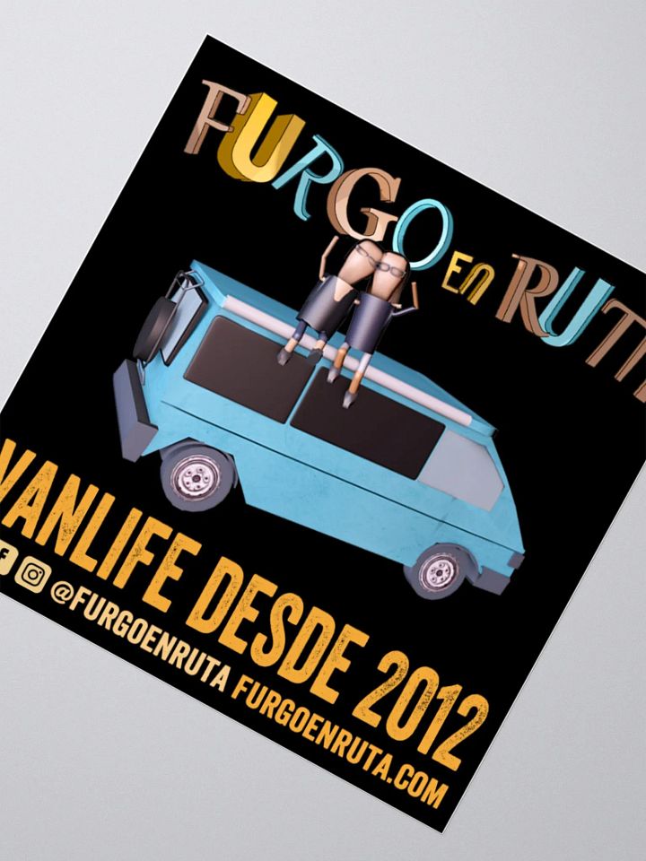 La Pegatina / Sticker de Furgo en ruta product image (2)