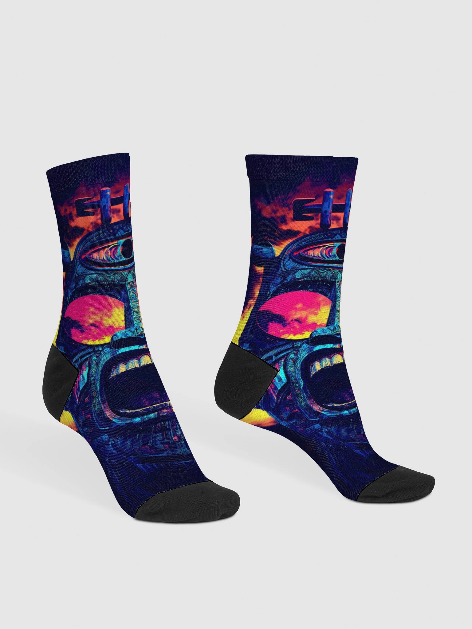 Micronova Totem Crew Socks product image (3)