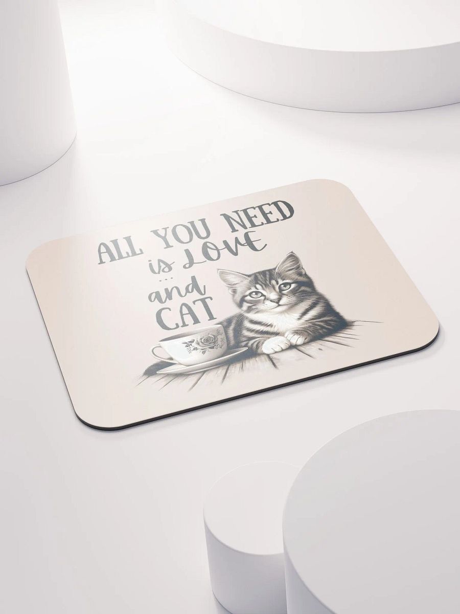 Love & Cat Mouse Pad product image (5)