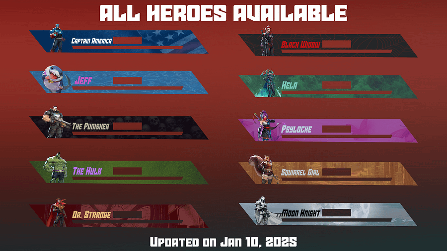 Marvel Rivals Healthbar Overlay product image (2)