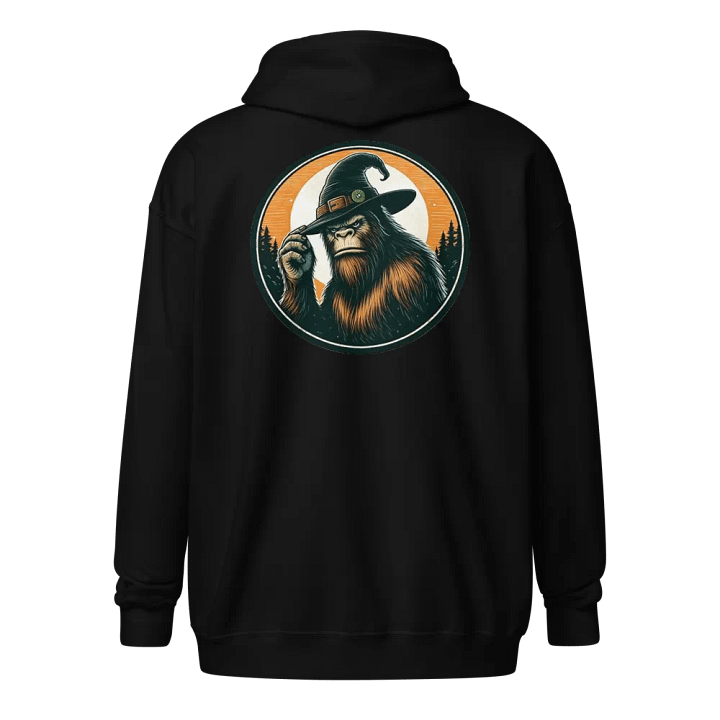 HALLOWEEN ZIP HOODIE - WITCH HAT product image (1)