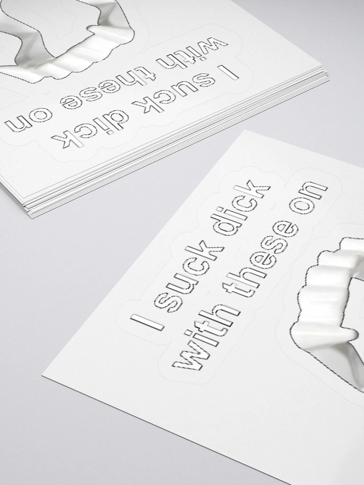 I Will Suck Dick With These On Sticker product image (4)