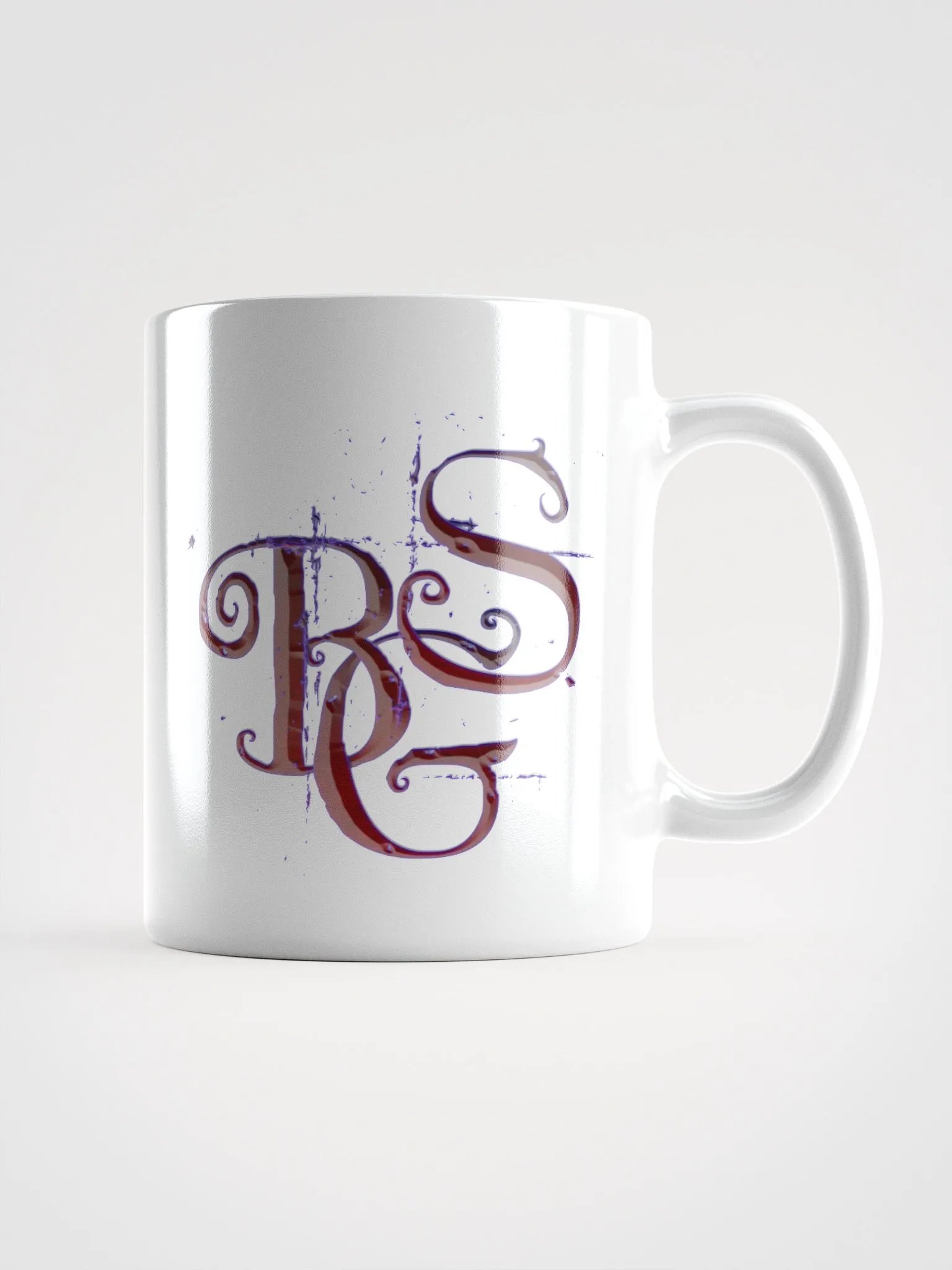 White Glossy Mug product image (1)