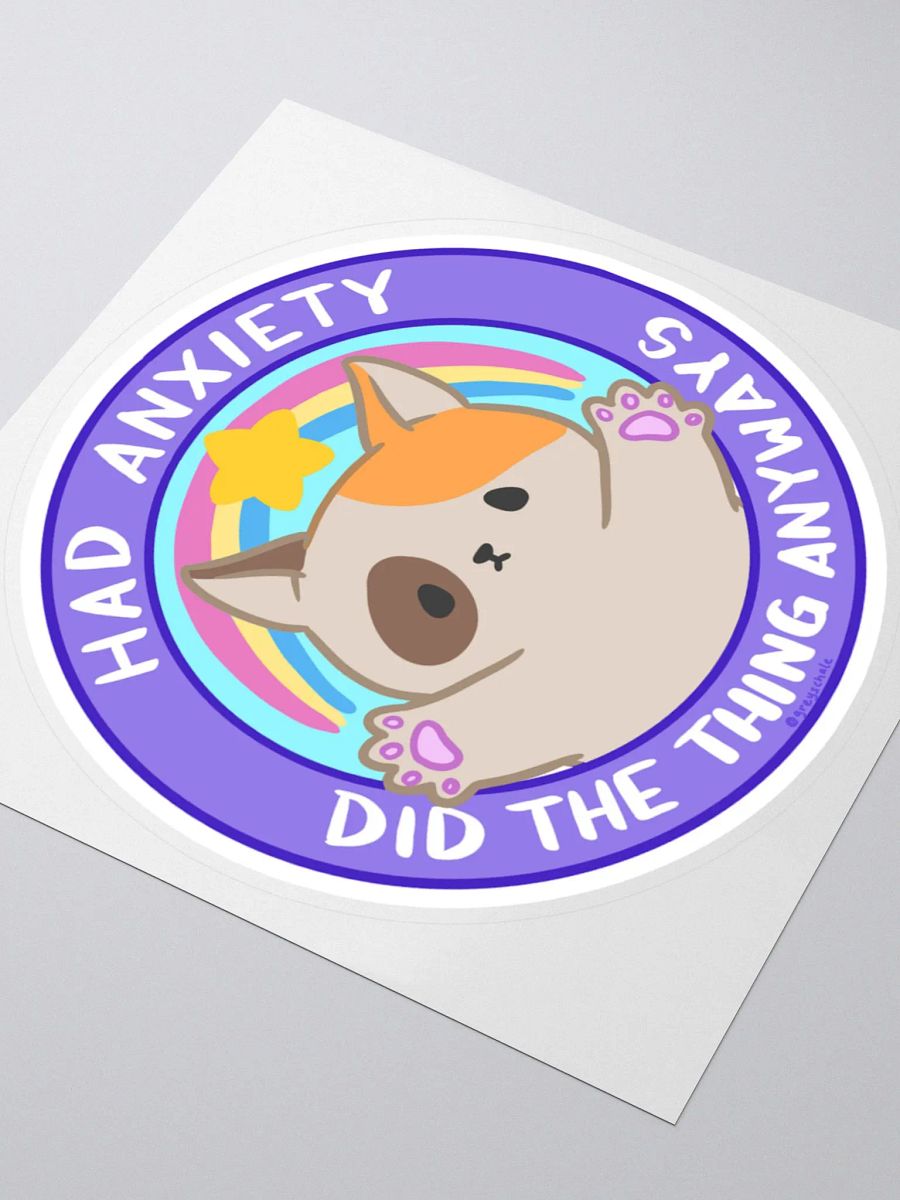 Did the Thing Sticker product image (3)