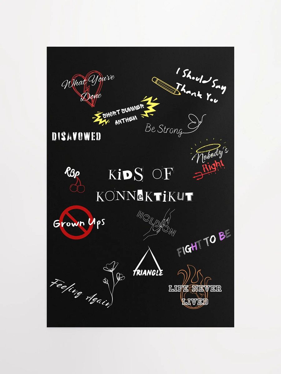Kids Of Konnektikut Album Poster product image (4)
