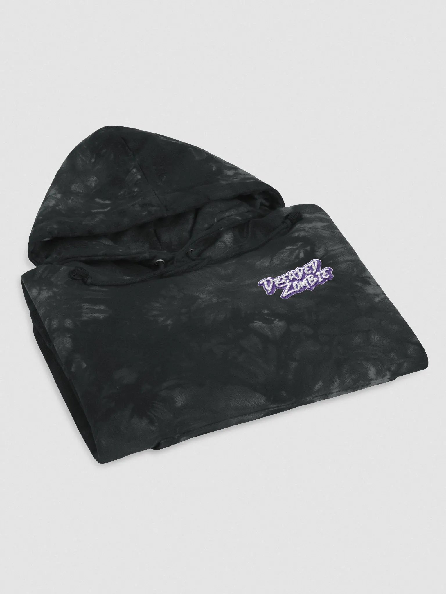 DreadedZombie (Text) - Tie-dye Hoodie - Champion Brand product image (3)