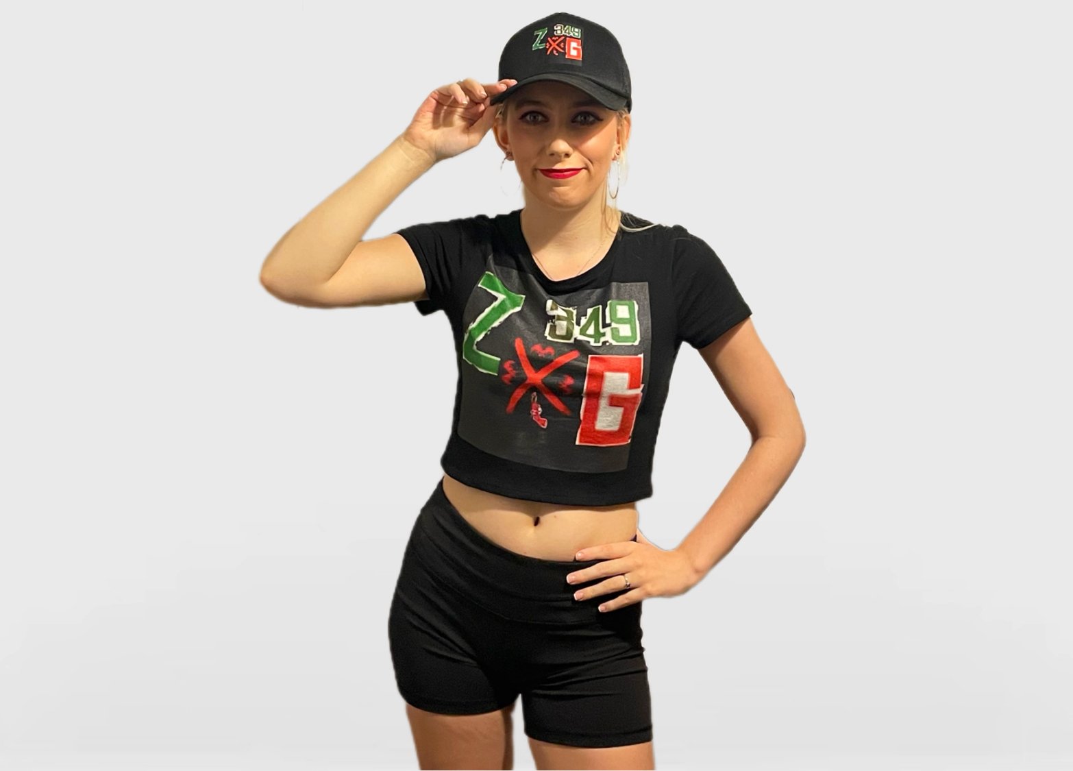 Zombfected Revolution Female Crop Tee product image (3)