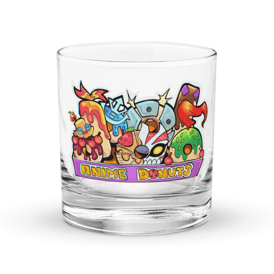 Anime Donuts Glass product image (1)