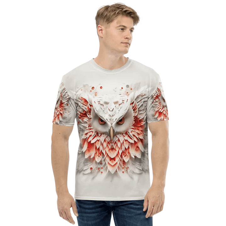 Owl T shirt product image (1)