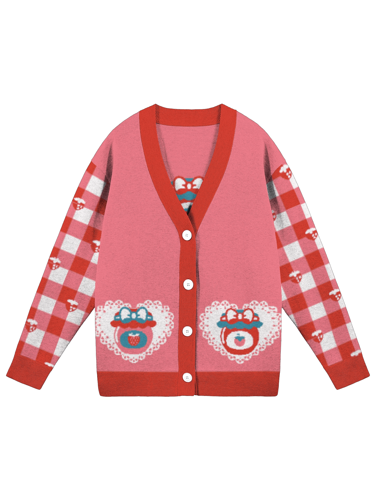Jam Jamboree Cardigan – Red product image (1)