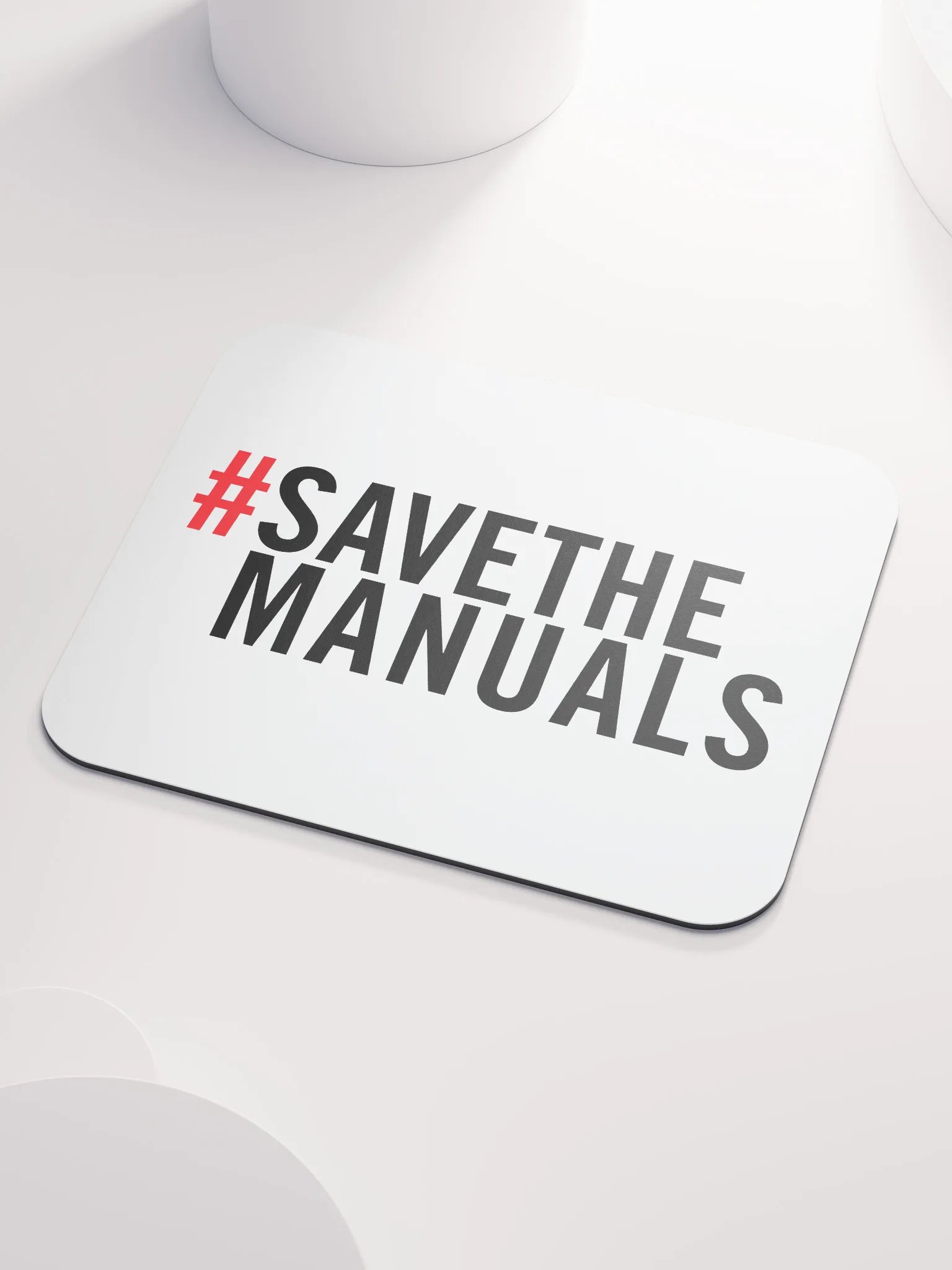 #SAVETHEMANUALS MOUSE PAD product image (3)