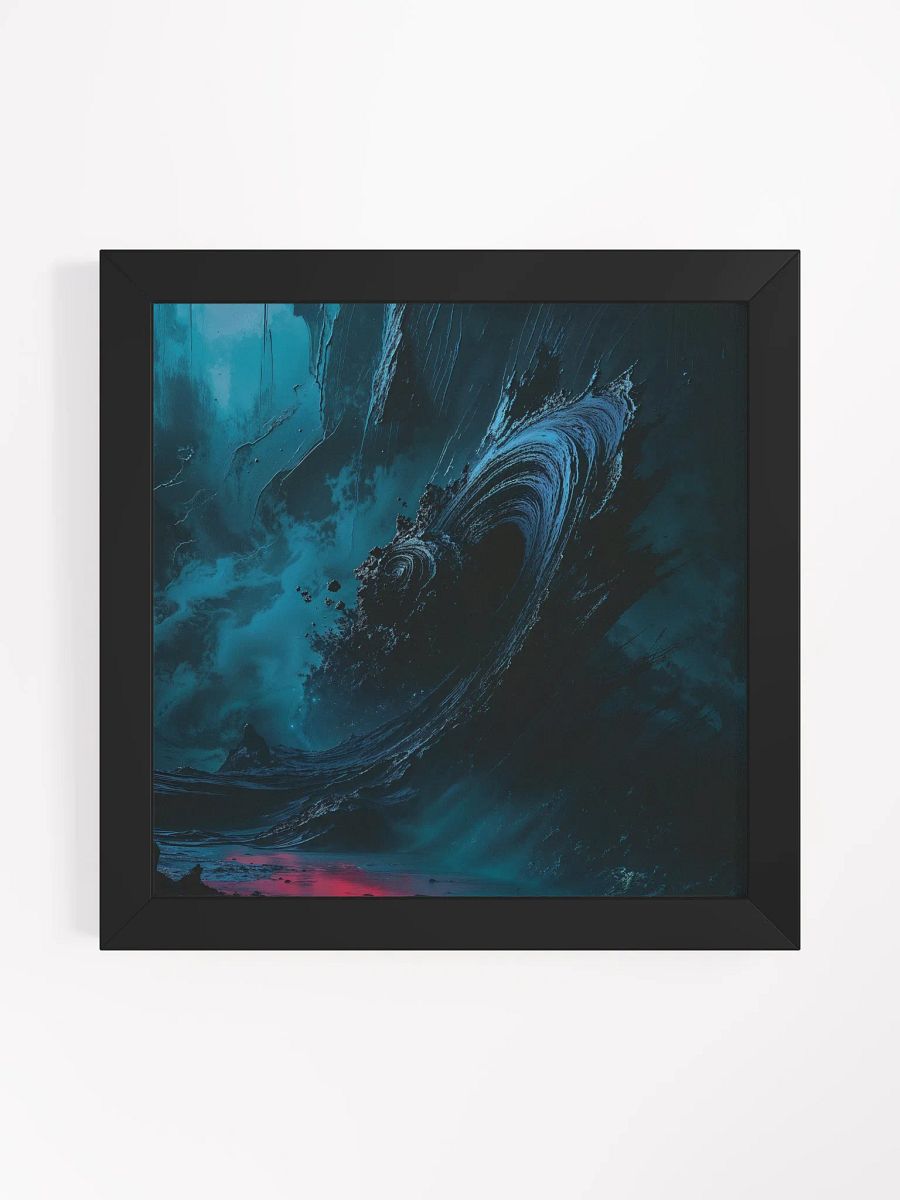 The Abyss Stirs Framed Print product image (7)