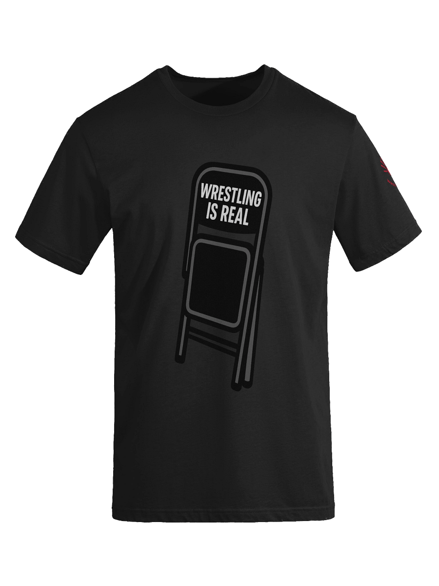 Wrestling Is Real - Black Shirt product image (8)