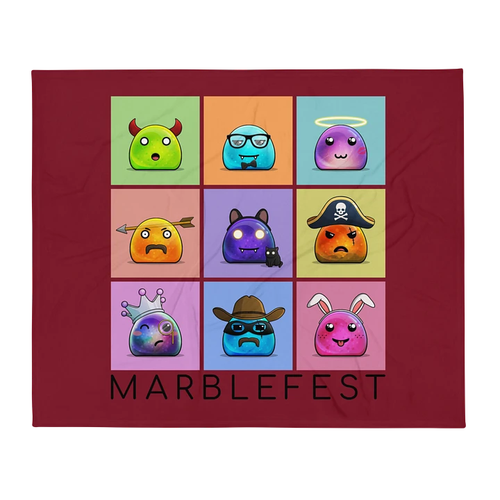 Marble Fest 50 - Throw Blanket product image (13)