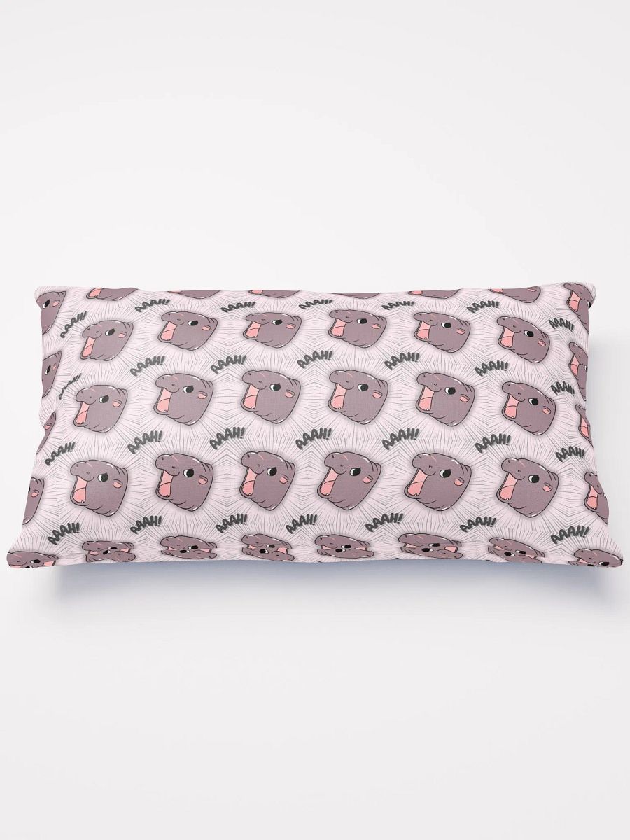 MOODENG'S LIGHT PINK AAAH! PILLOW! product image (2)