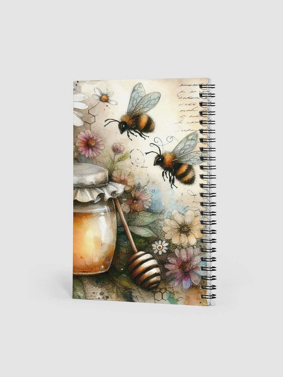 Bumblebee Whimsy Spiral Notebook product image (4)