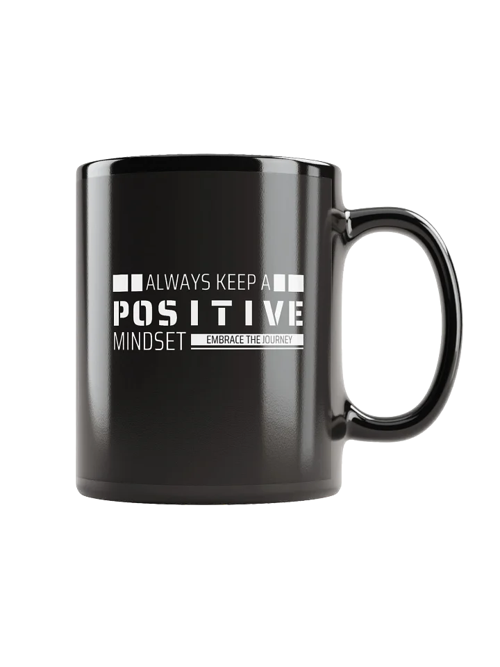 Embrace the Journey Black Coffee Mug product image (1)