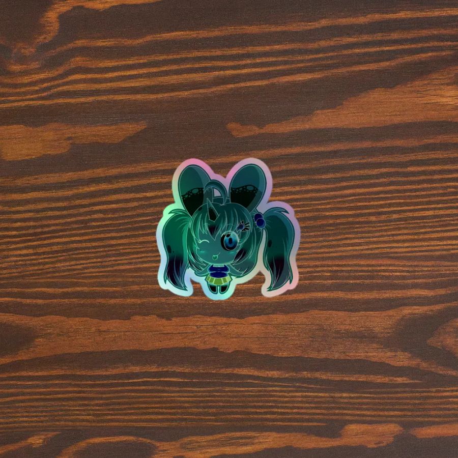 Inverted Jammy Holo Sticker product image (6)