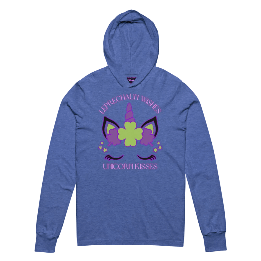 Leprechaun Wishes & Unicorn Kisses Hoodie product image (10)