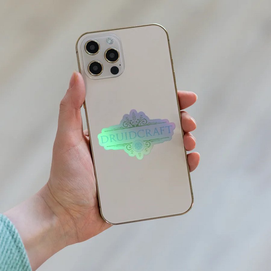 Druidcraft Holographic Sticker product image (8)