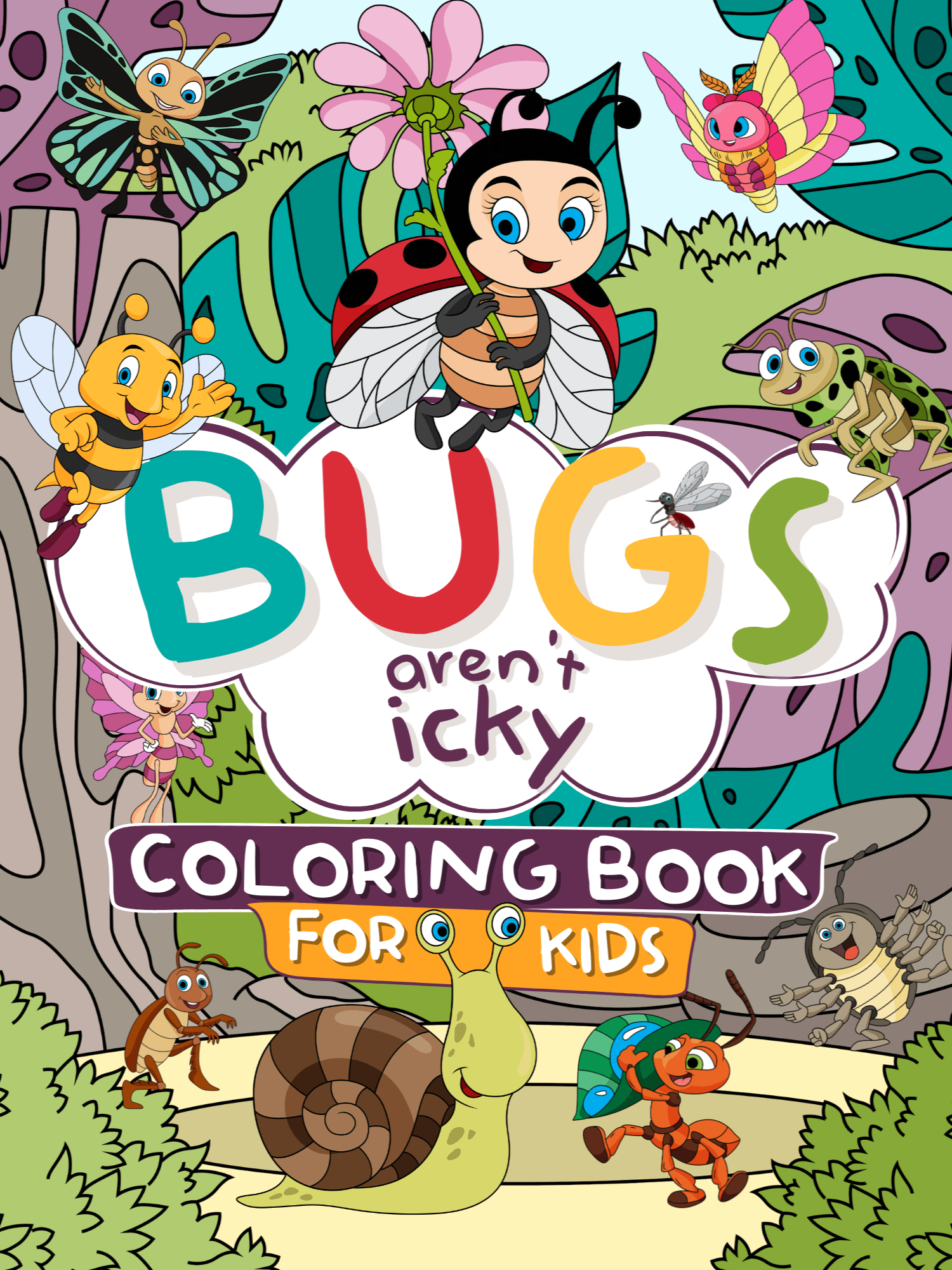 Bugs Aren't Icky A Coloring Book for Kids product image (1)