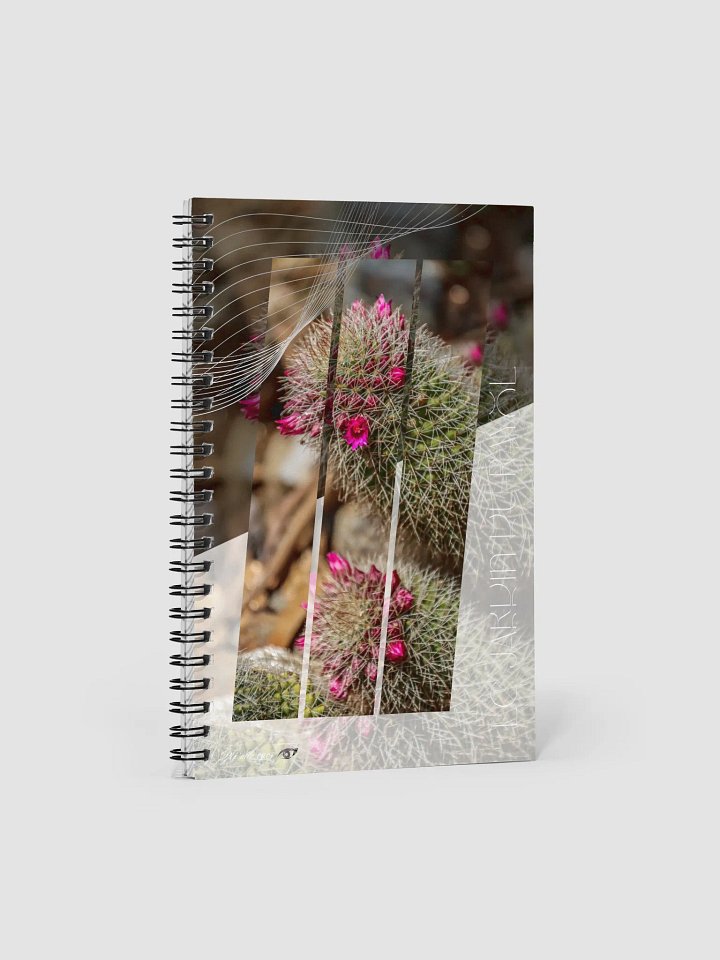 GeoGraphik Notebook – Flowers of Spikes – Jardin du Rayol – A5 Format product image (1)