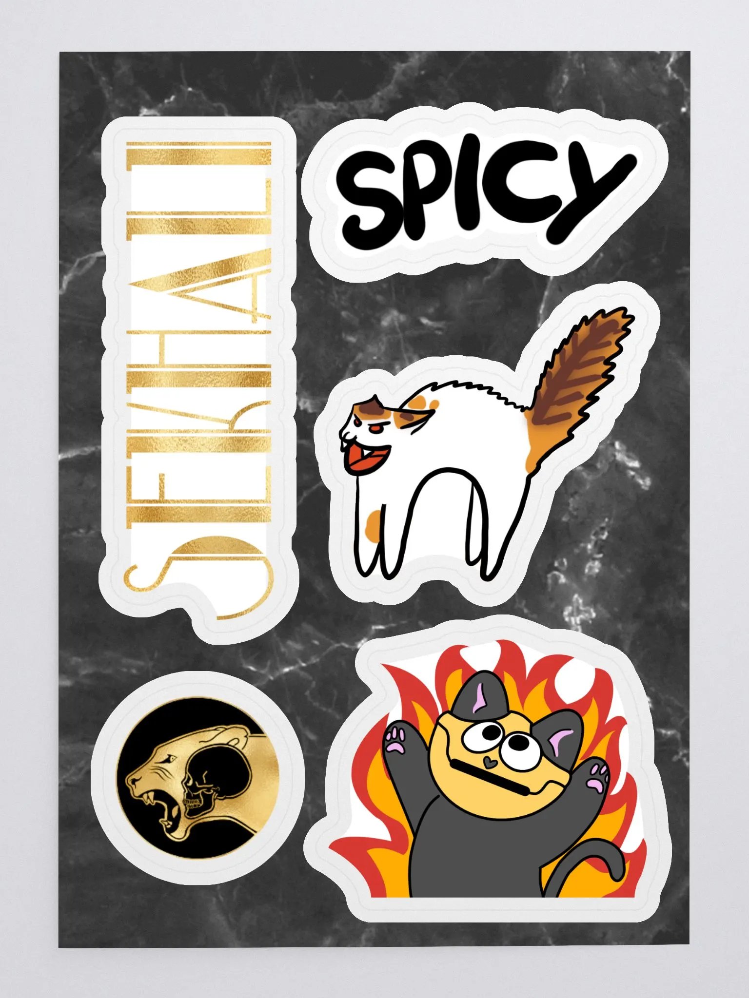 Sekhali Logo Sticker Sheet product image (3)