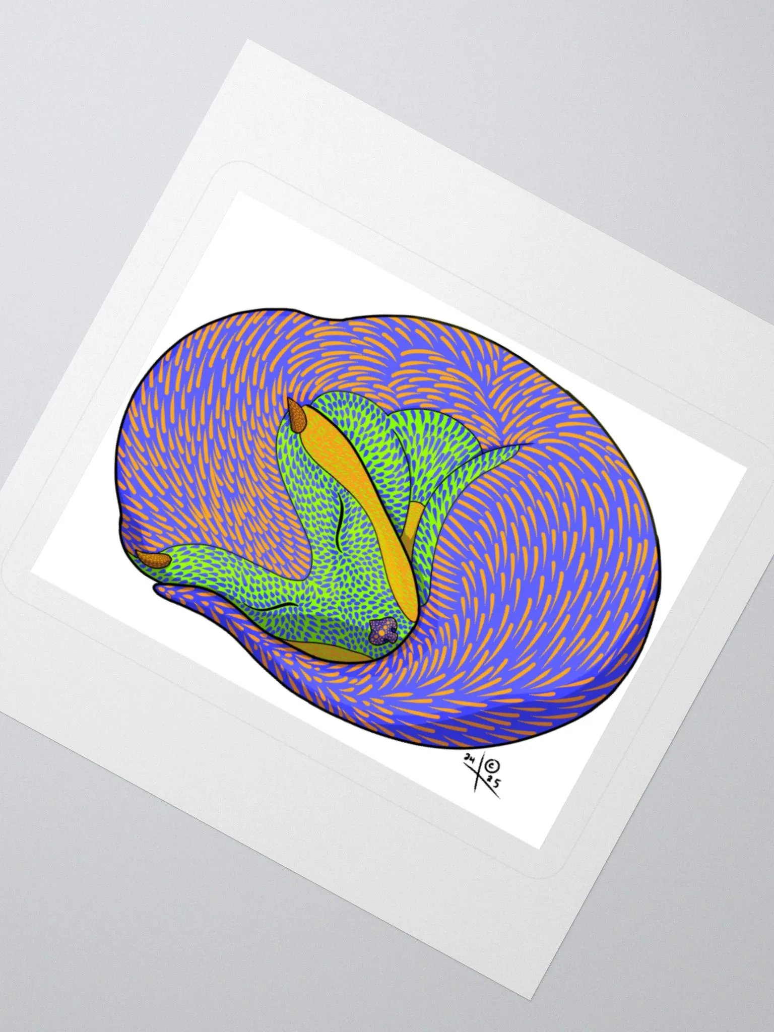 Otterly Cozy Stickie! product image (4)