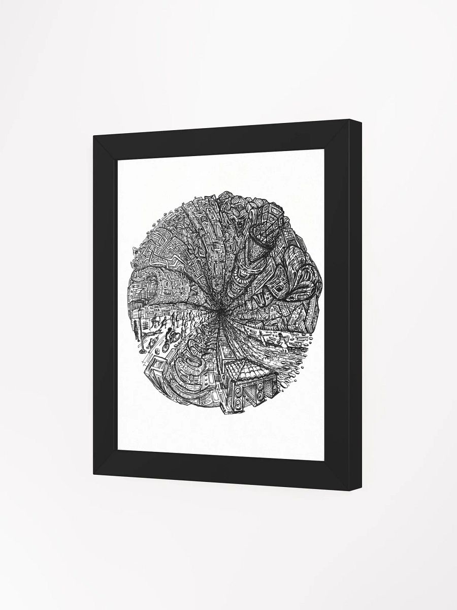 "Bicycle Day" Framed Print product image (3)