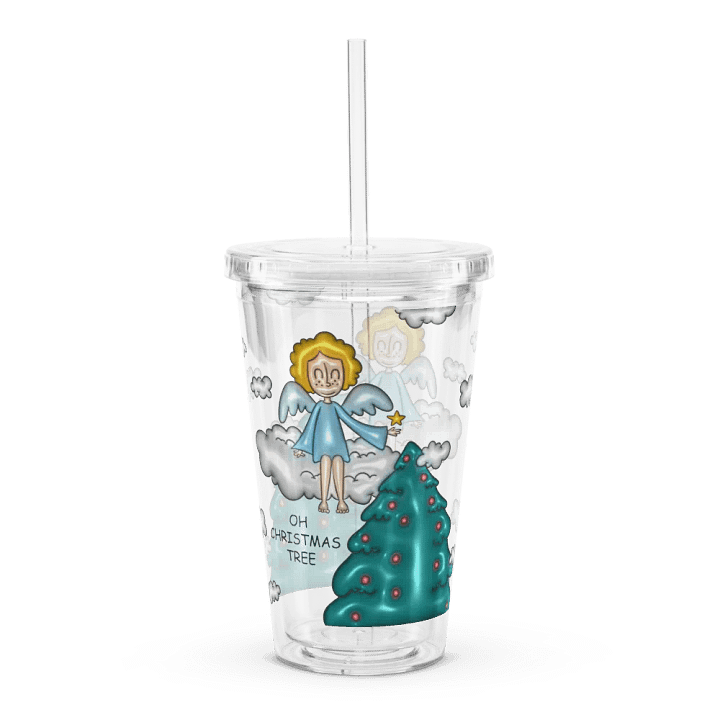Heavenly Holiday Angel Acrylic Tumbler product image (1)
