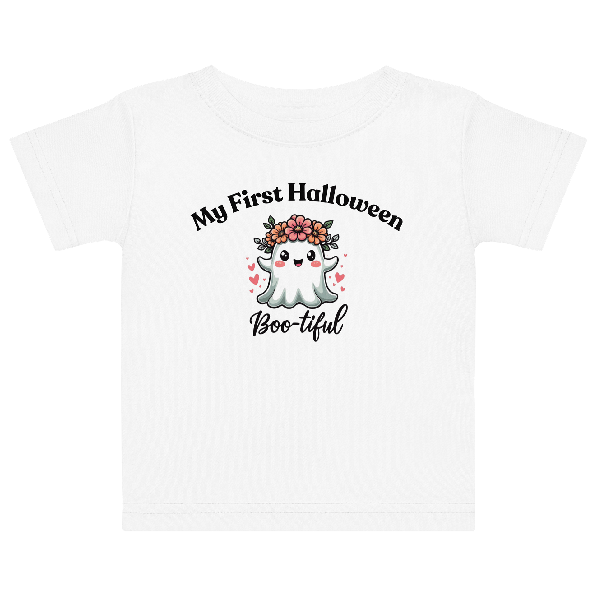 Boo-tiful Ghost Baby Jersey T-Shirt product image (1)