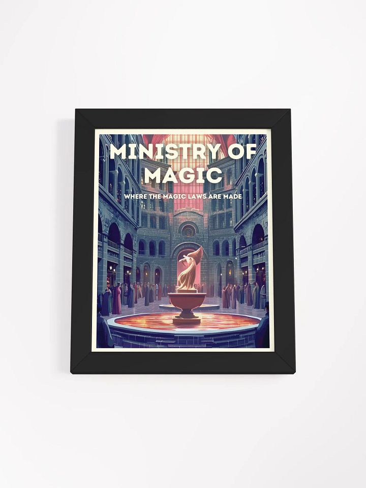 Ministry of Magic Vintage Travel Poster product image (1)