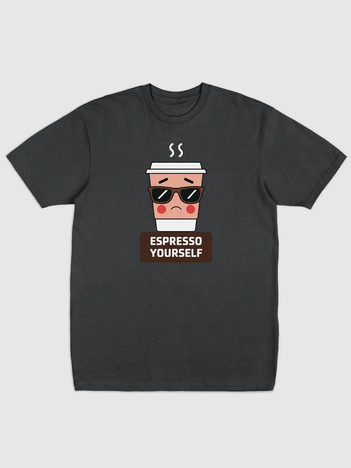 Espresso Yourself Cool Coffee Cup Sunglasses T-Shirt product image (2)